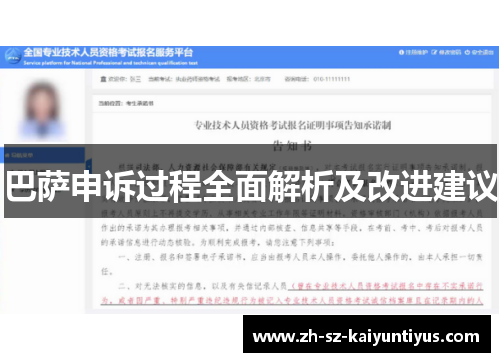 巴萨申诉过程全面解析及改进建议