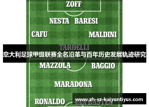 意大利足球甲级联赛全名沿革与百年历史发展轨迹研究